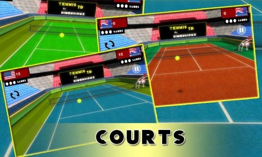 Play Real Tennis 3D Cup截图4