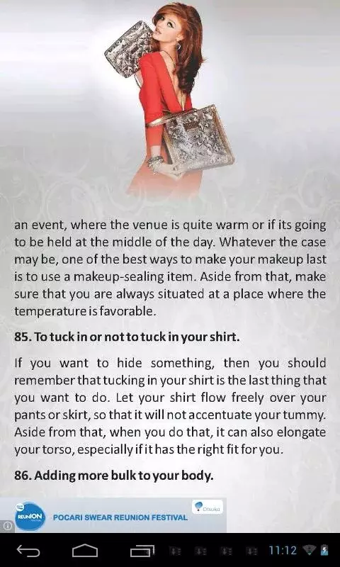 100 Fashion Tips截图8