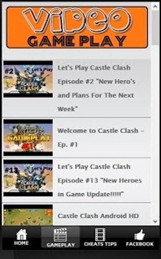 TRICKS &amp;TIPS CASTLE CLASH截图3