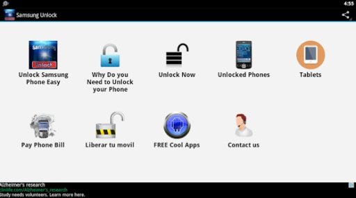 Unlock Samsung Galaxy截图1