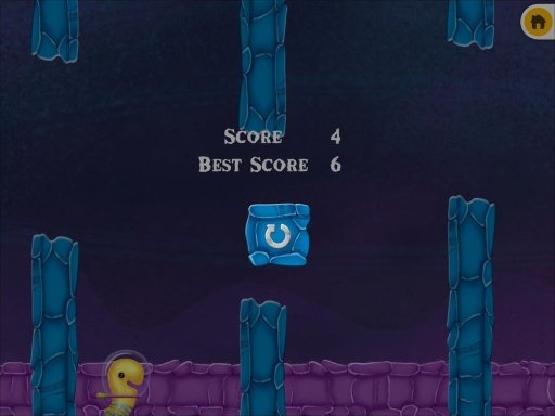 Flappy Alien - UFO Runner FREE截图1