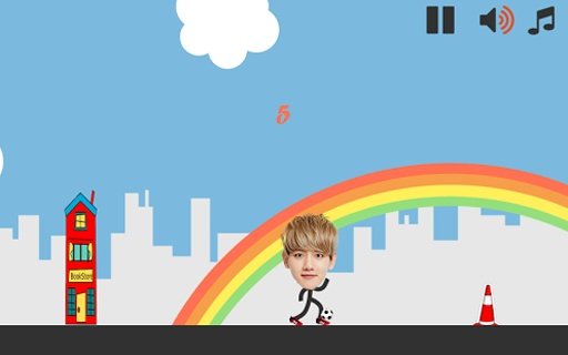 Running Exo Boybrand Fun Game截图4