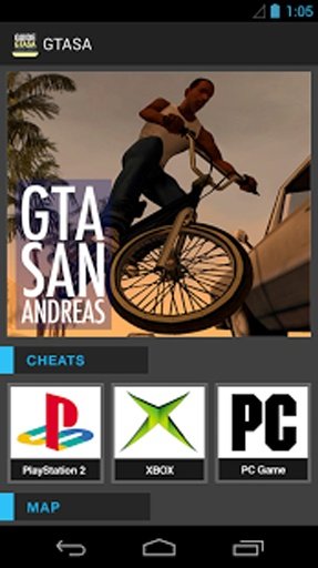 GTA SAN ANDREAS CHEATS MAPS截图3