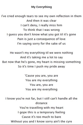 Ariana Grande Lyrics截图2