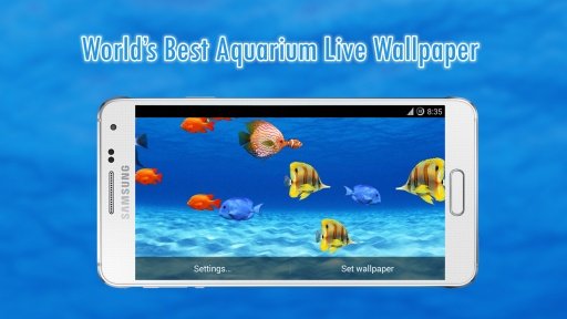 Fish Aquarium LWP截图3