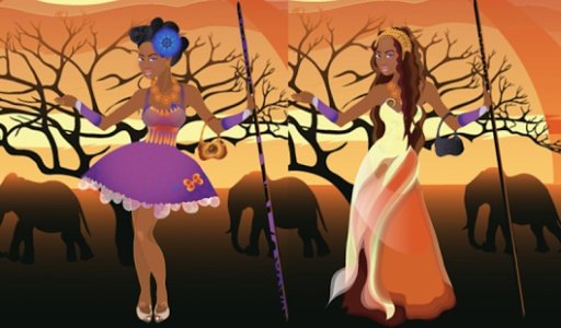 African Princess Dress Up截图5