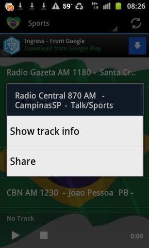 Brazilian Radio截图2