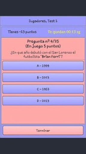 San Lorenzo Trivial截图1