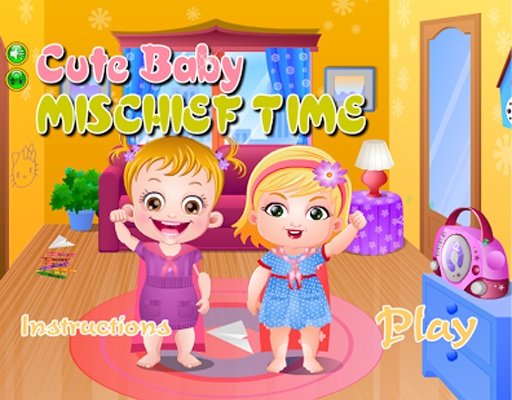 Cute Baby Mischief Time截图3