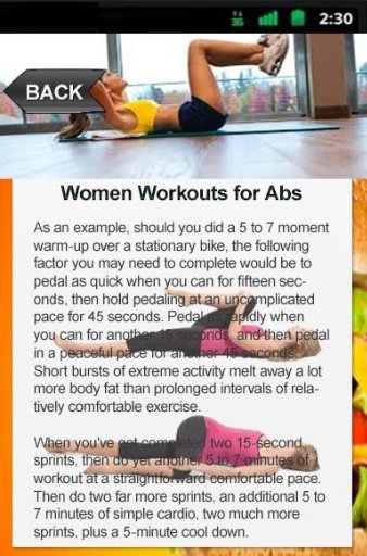 Women Workouts for Abs截图8