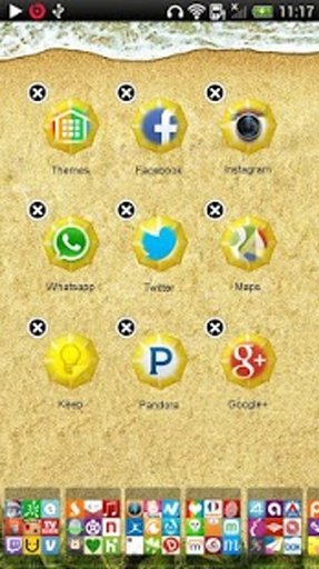 Beach Umbrella Wallpaper Beach截图4