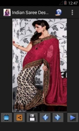 Indian Saree Designs截图5