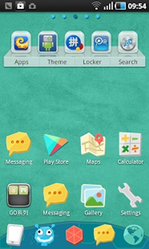 Cartoon GO Launcher EX Theme截图8