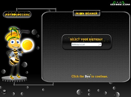 Horoscope Mind Reading Game截图3