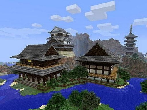 Minecraft Japanese House截图1