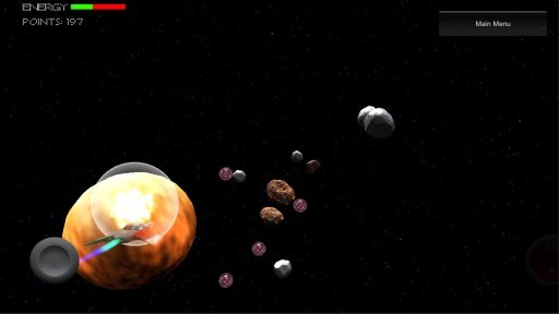 Free Asteroid 3D Game截图1