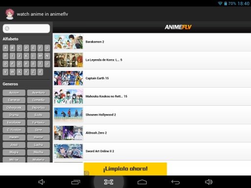 Watch anime in animeflv截图2