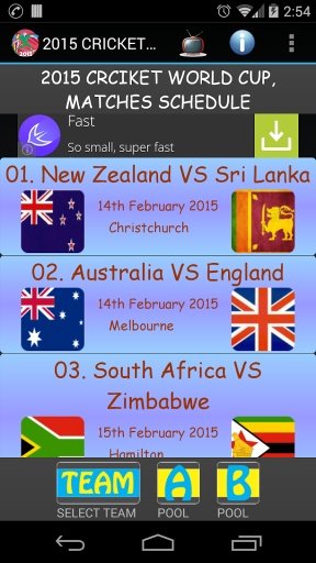 2015 Cricket World Cup截图4