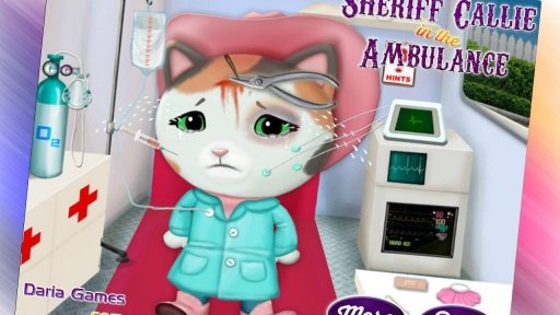 Cat In Ambulance - Pet Game截图2