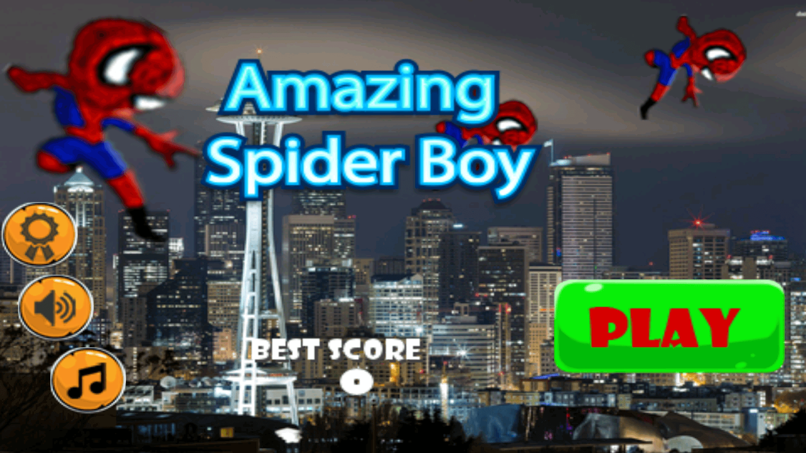 Amazing Spider Boy Jump截图1