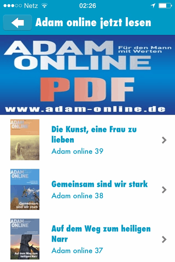 Adam online Männermagazin截图2