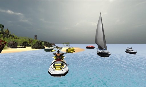 Powerboat Simulator 3D截图5