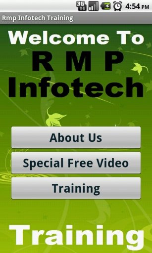 Rmp Infotech Training截图1