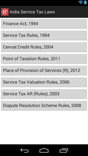 India Service Tax Laws截图1