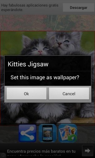 Kitties Jigsaw Wallpaper Game截图4