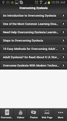 Overcoming Dyslexia截图1