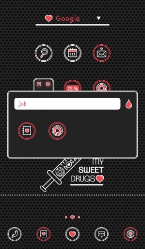 my sweet drugs dodol theme截图2