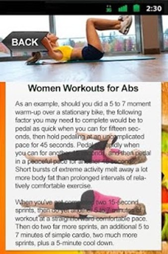 Women Workouts for Abs截图1