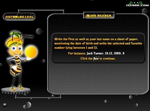 Horoscope Mind Reading Game截图4