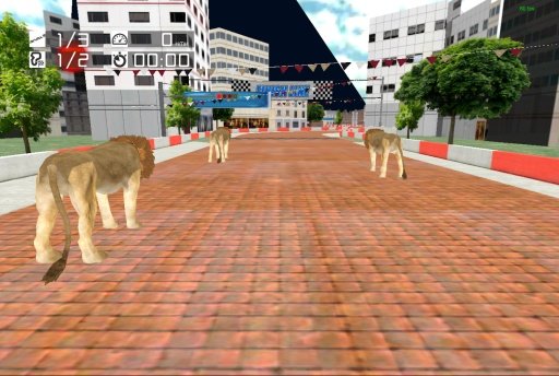 Animal Racing: Lion King截图2