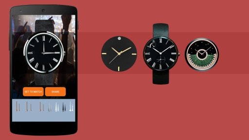 Moto 360 Watchface截图1