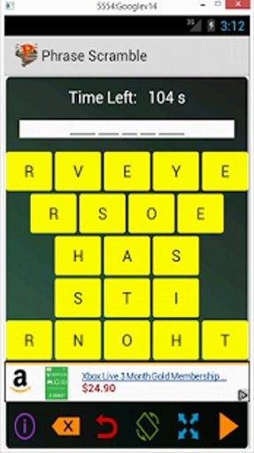 Phrase Scramble截图4