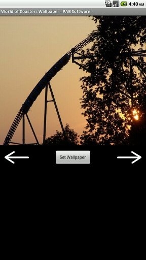 Roller Coaster Free Wallpaper截图2