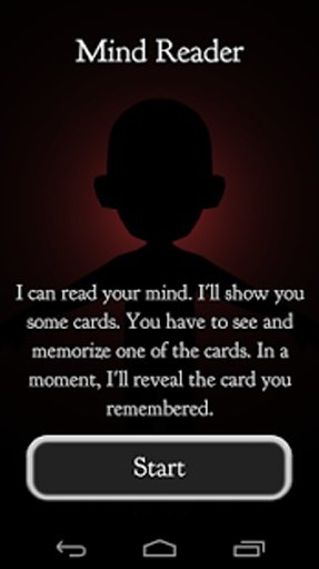 Card Magic Trick: Read My Mind截图1