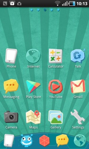 Cartoon GO Launcher EX Theme截图3