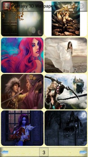 Fantasy 3D Wallpapers截图3