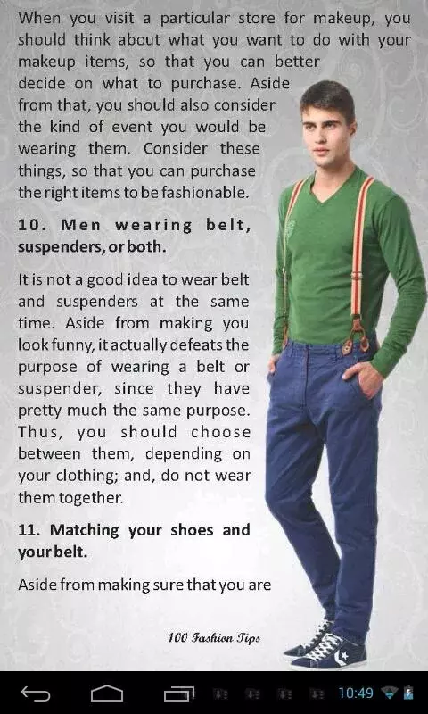 100 Fashion Tips截图3