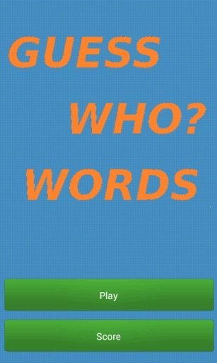 Guess Who Words截图3