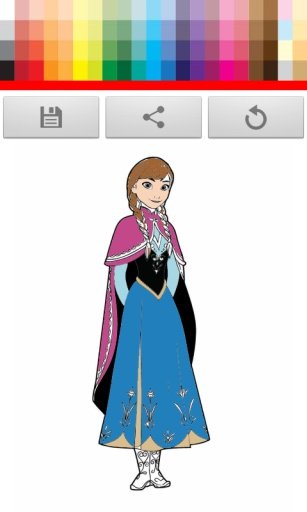 Princesses Coloring Kids截图1