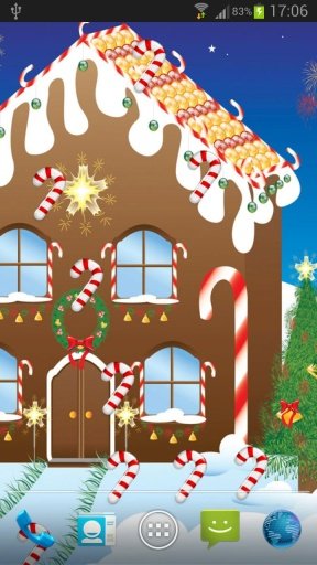 Candy Christmas Live Wallpaper截图1