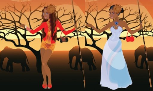 African Princess Dress Up截图7