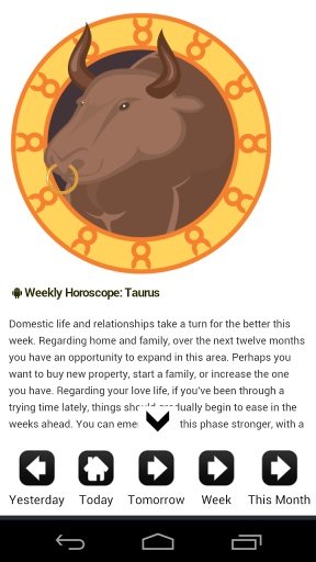 Daily Horoscopes Taurus截图3