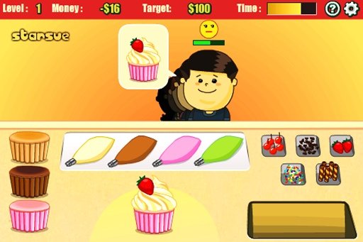 Cute Cupcake Maker Bakery截图1