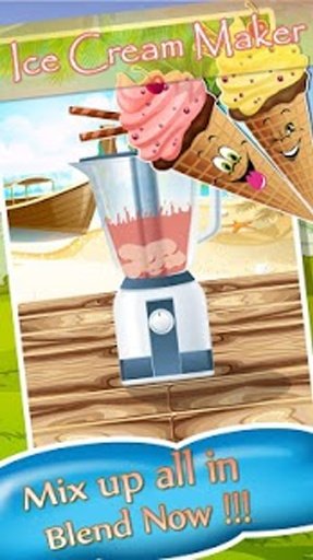 Ice Cream Maker Kids Game截图4