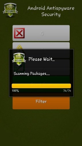 Android Antispyware Security截图7