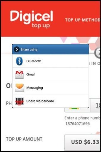 Digicel Online Topup截图3